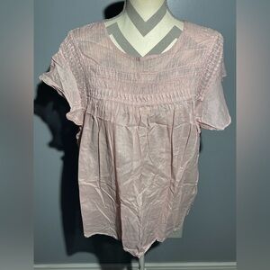 Banana Republic Soft Pink Women's Blouse
